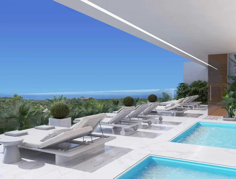Rooftop pool terrace